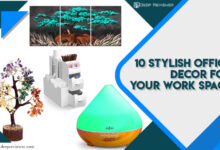 10 Stylish Office Decor for Your Work Space